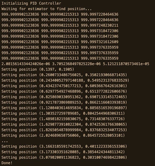 Trajectory Setpoints