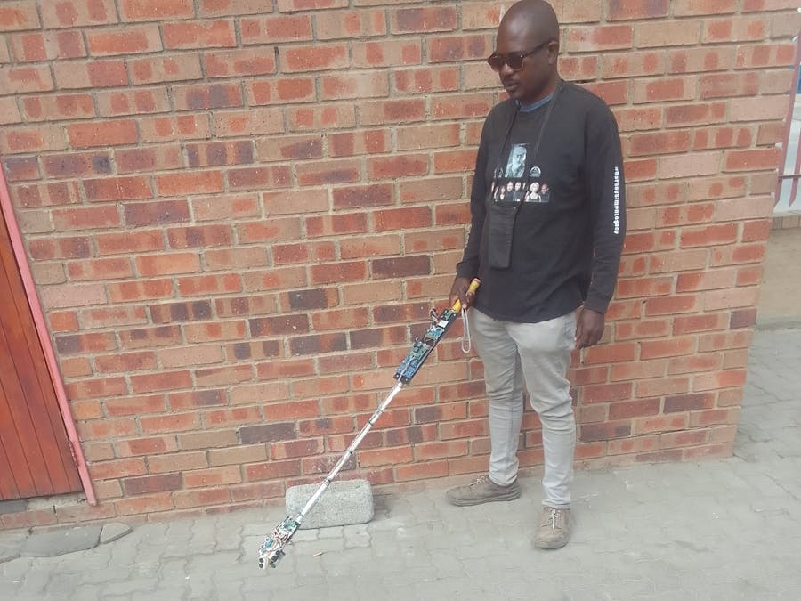 A Smart White Cane with AI Vision