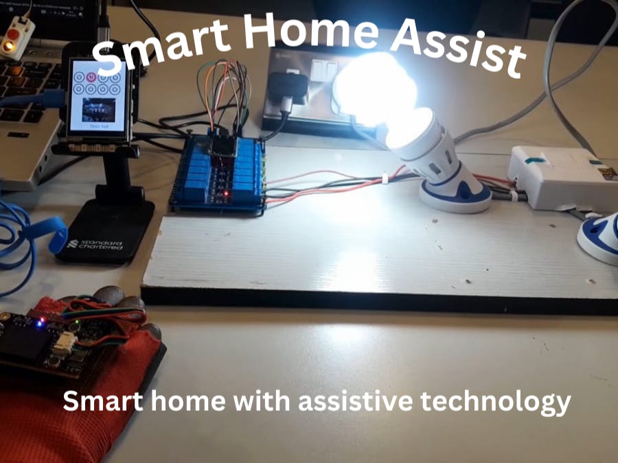 Smart Assist Home: Smart home for disable people