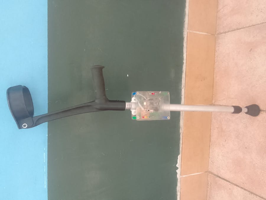 A Smart Crutches Fall Detection IoT Project