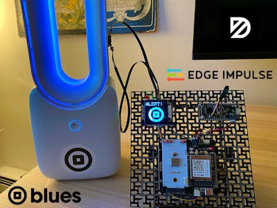 Easy Anomaly Detection + Alerts with Edge Impulse and Blues