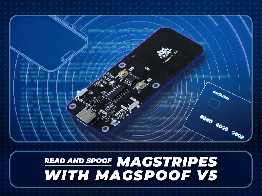 Read and spoof masgtripes with MagSpoof V5