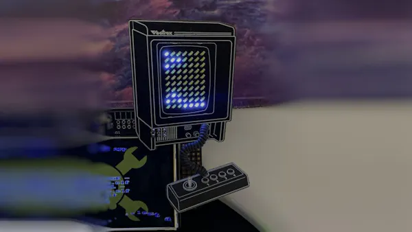 Brett Walach's Compact SAO Brings a Playable Vectrex Homage to Any ...