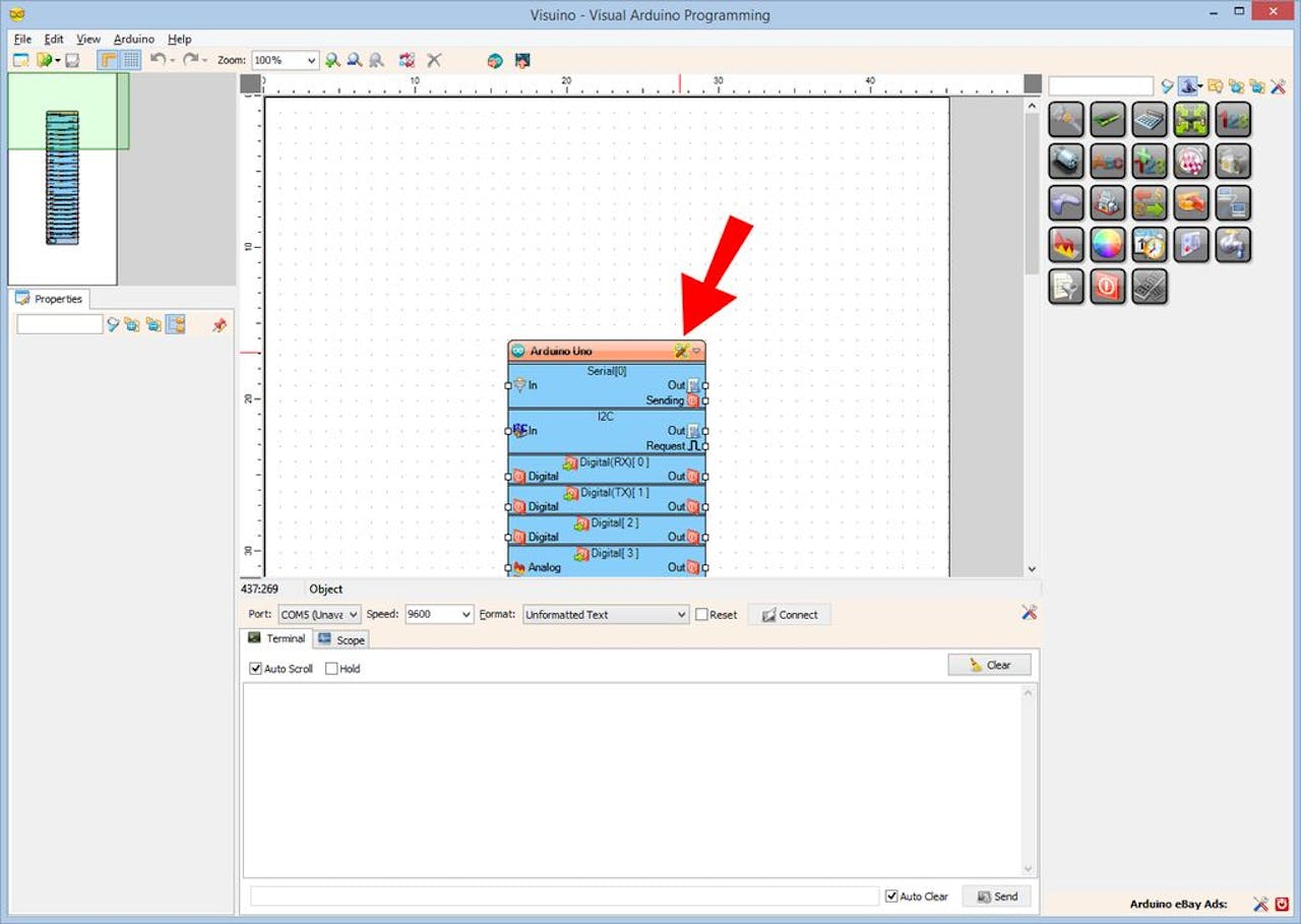 Contoh Program Rotary Encoder