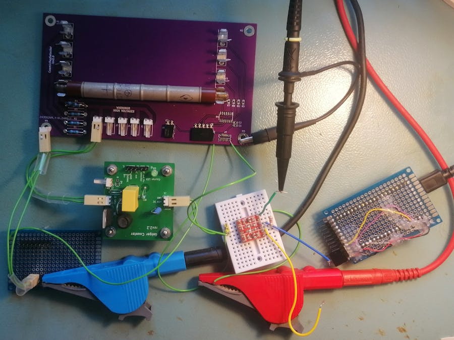 Geiger Counter (radioactivity meassurement)