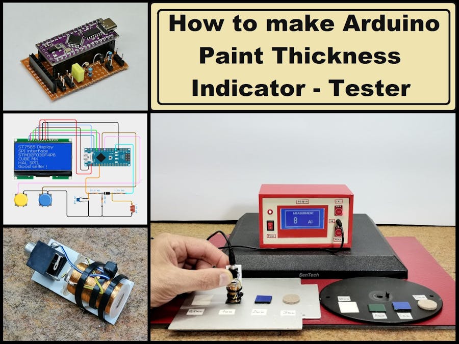 Arduino Car Paint Thickness Indicator - Meter