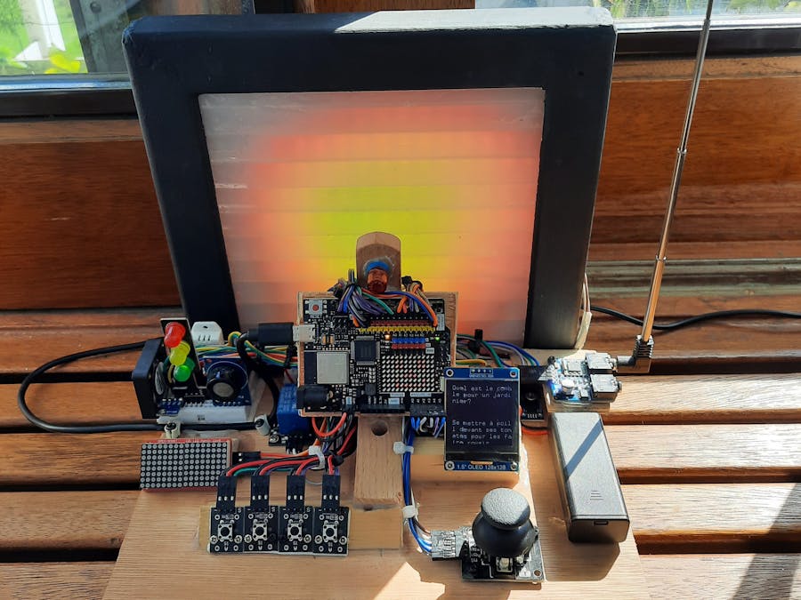 Botje, Interactive Arduino R4 WiFi Desktop Companion
