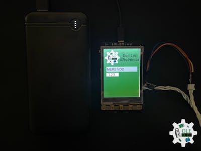 Project #30 - UNIHIKER - MEMS VOC - Mk05