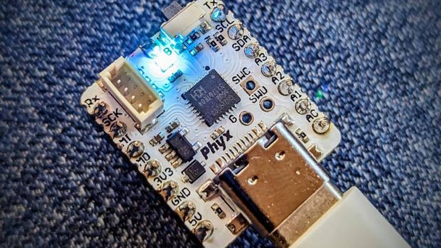 Phyx's LANA TNY Is a RISC-V, Fine-Pitched Twist on the Adafruit QT