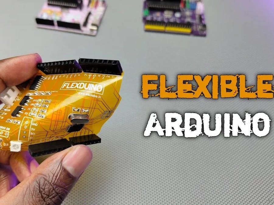 How To Make Flexible ARDUINO/PCB