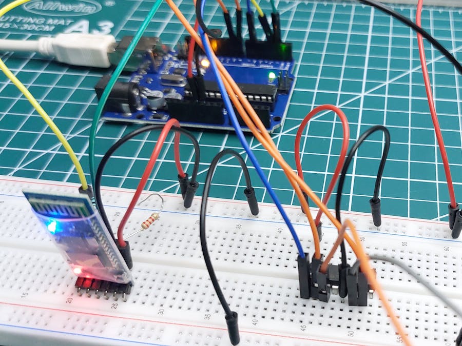 HC-05 Bluetooth Module Interfacing with Arduino
