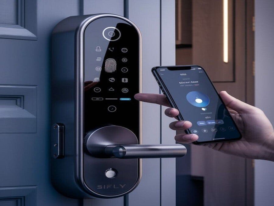 Bluetooth Password-Controlled Door Lock