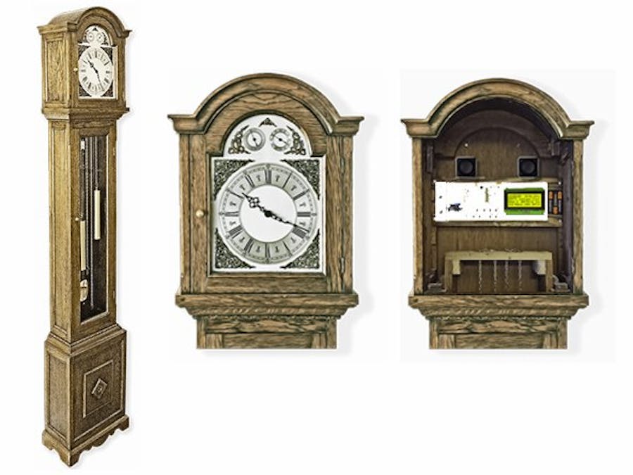 Arduino "Atomic" Grandfather Clock