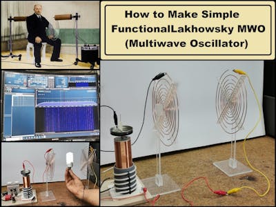 DIY Simple Functional Lakhovsky MWO (Multiwave Oscillator)