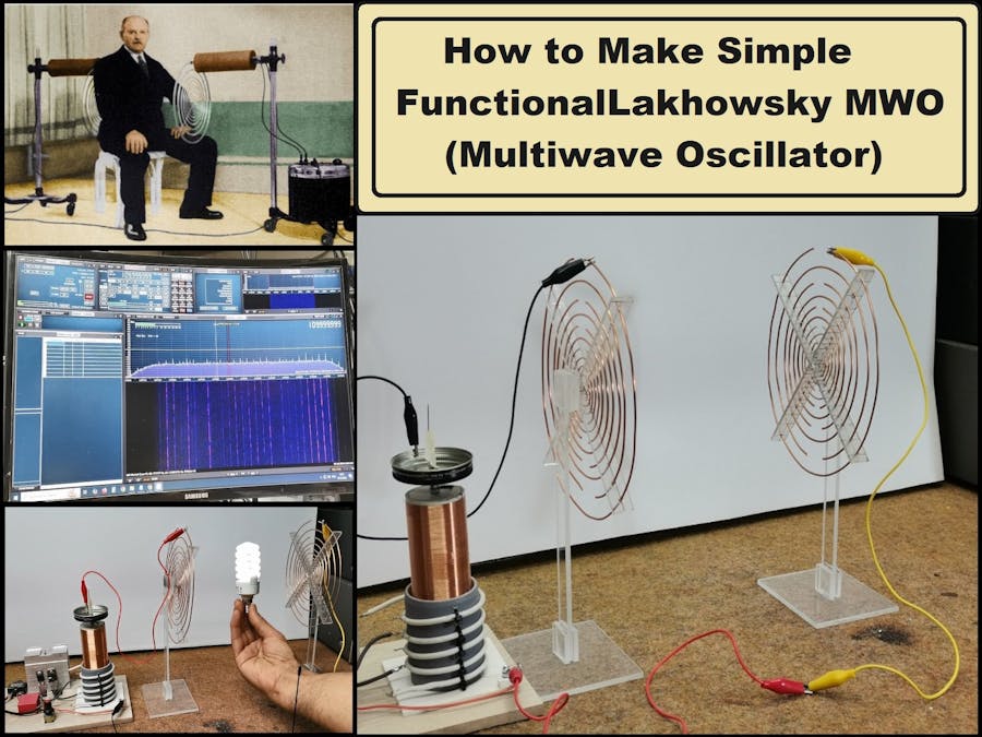 DIY Simple Functional Lakhovsky MWO (Multiwave Oscillator)