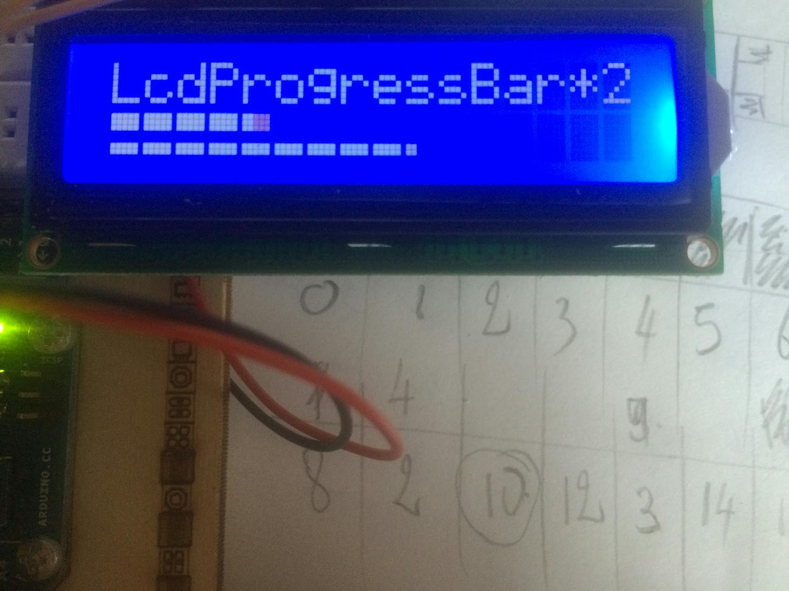 arduino lcd library license