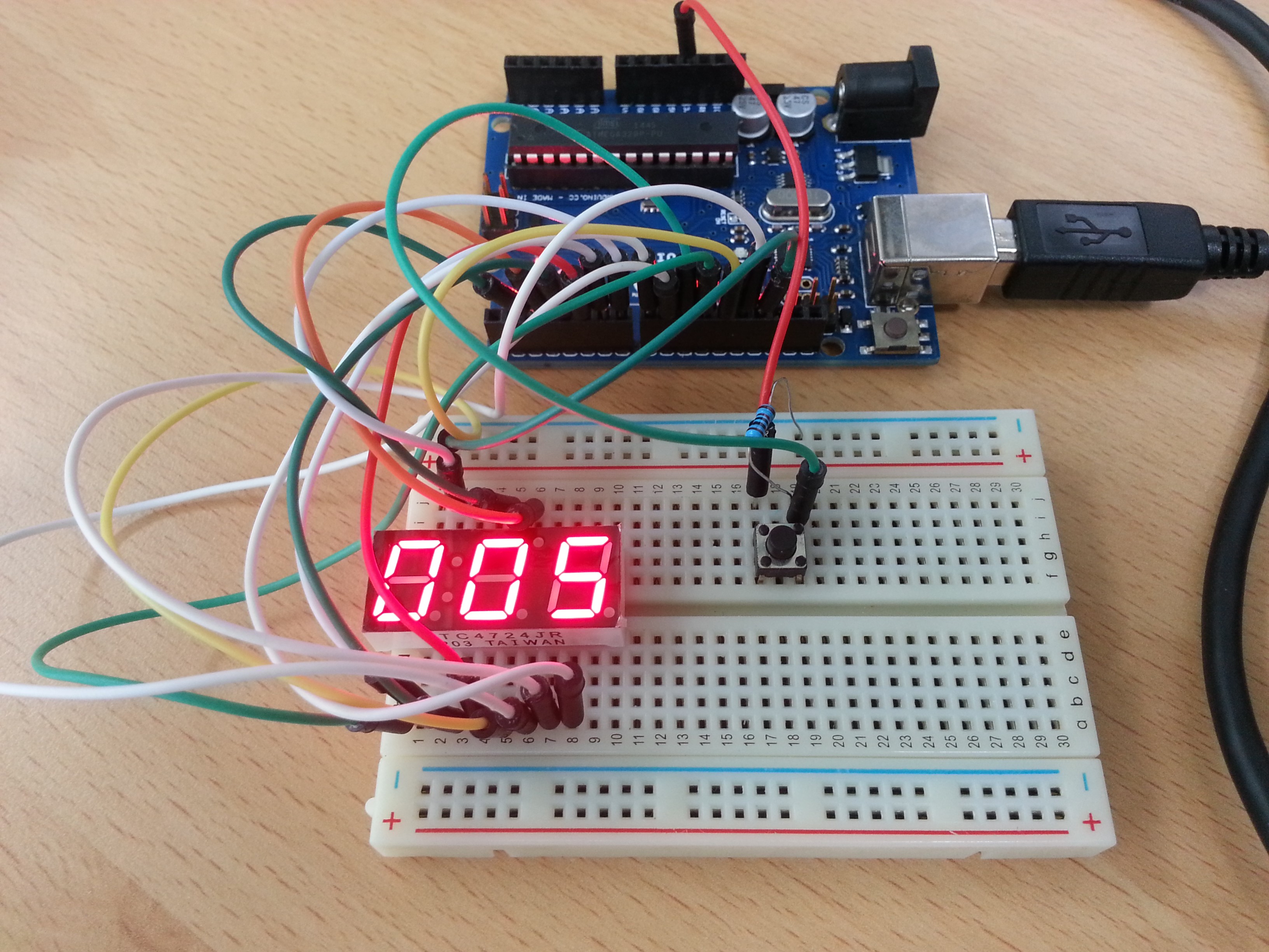 arduino stopwatch timer