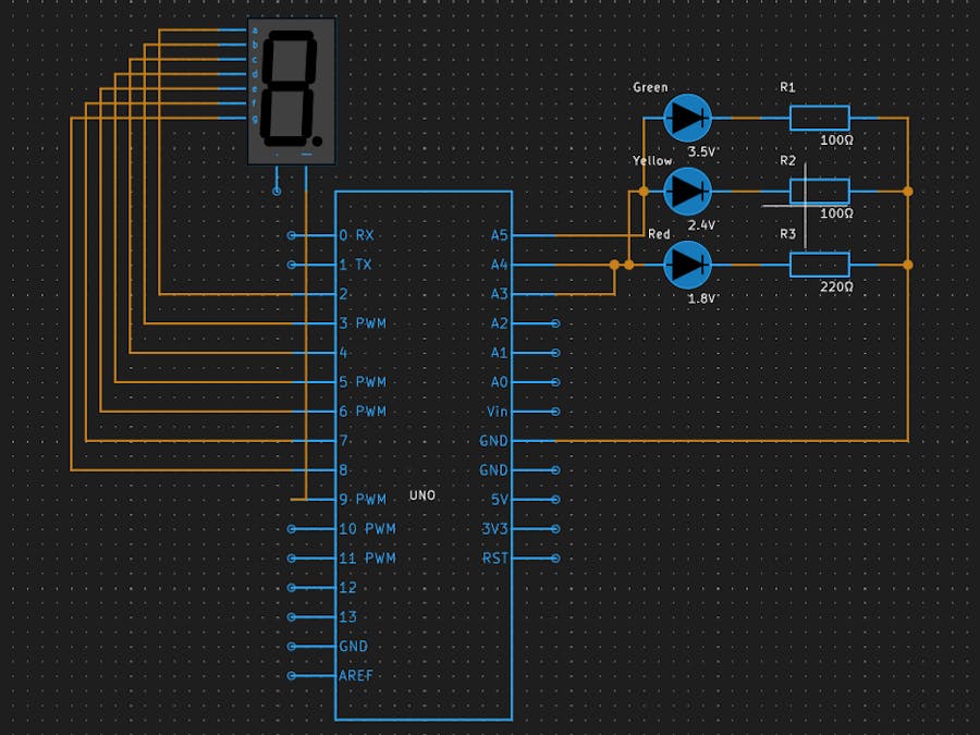 Traffic Light-Arduino UNO