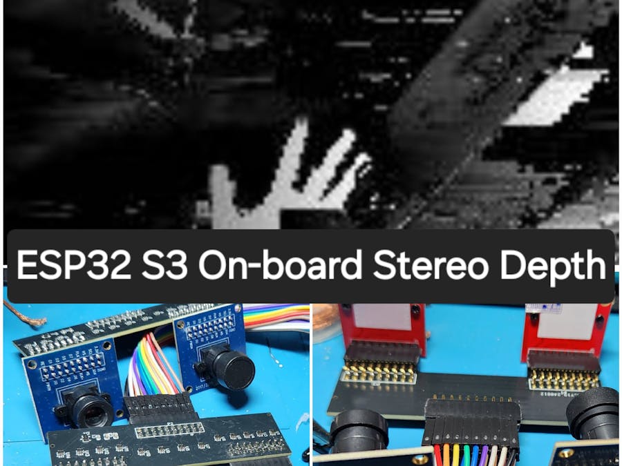 Stereo Depth Perception on ESP32 S3 | Baremetal