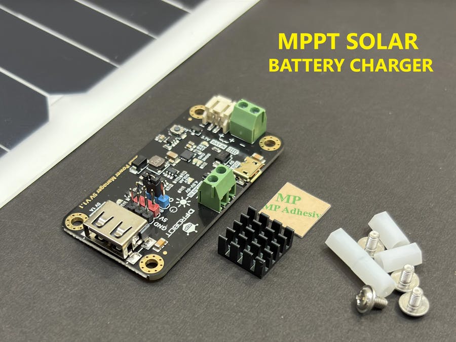 MPPT Solar LIPO Battery Charger