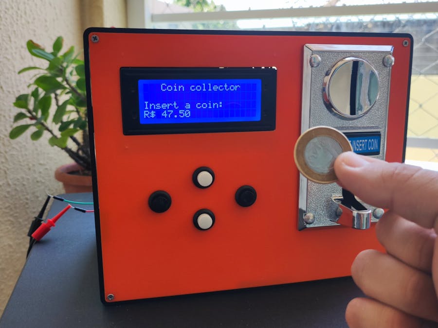 Coin Register IOT for Vending Machine