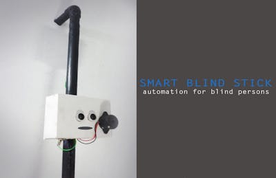 Diy Smart Cane Using Arduino Arduino Project Hub