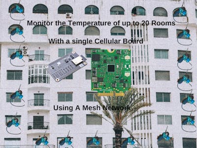 Blues Remote Temperature Monitoring System using Blynk IoT banner