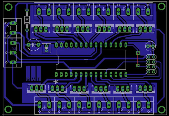 PCB layout of MOSFT and Nano