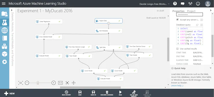 Machine Learning First Experiment