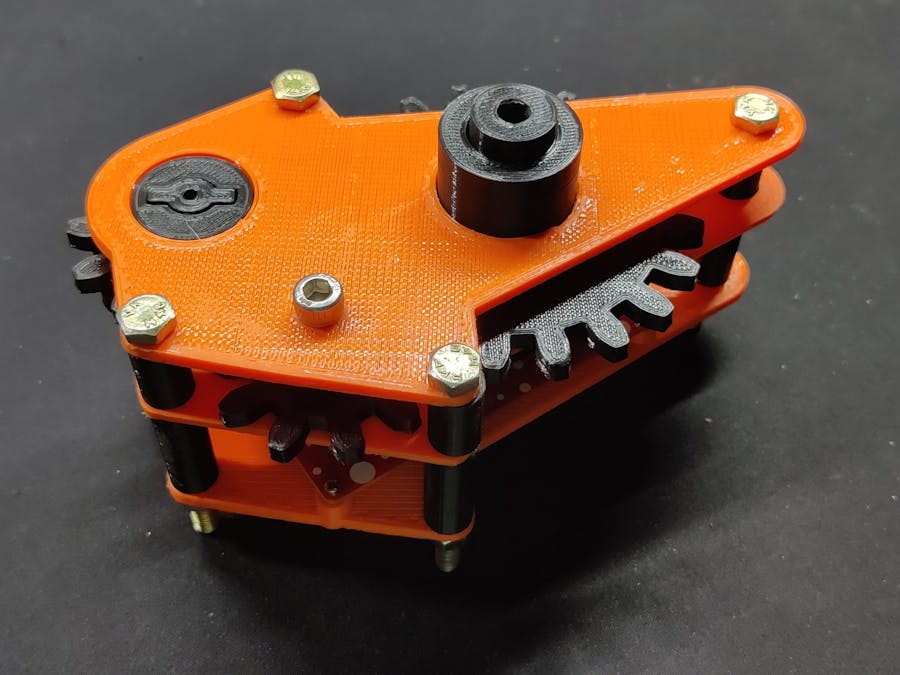3D printed GearBox