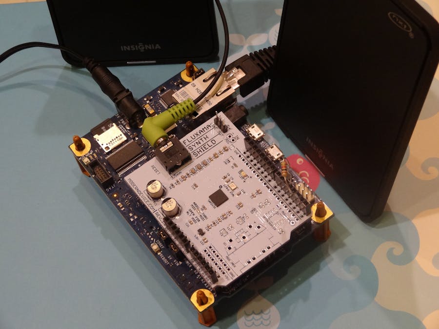 HTTP-controlled MIDI Alert Bell Connected Via Ethernet