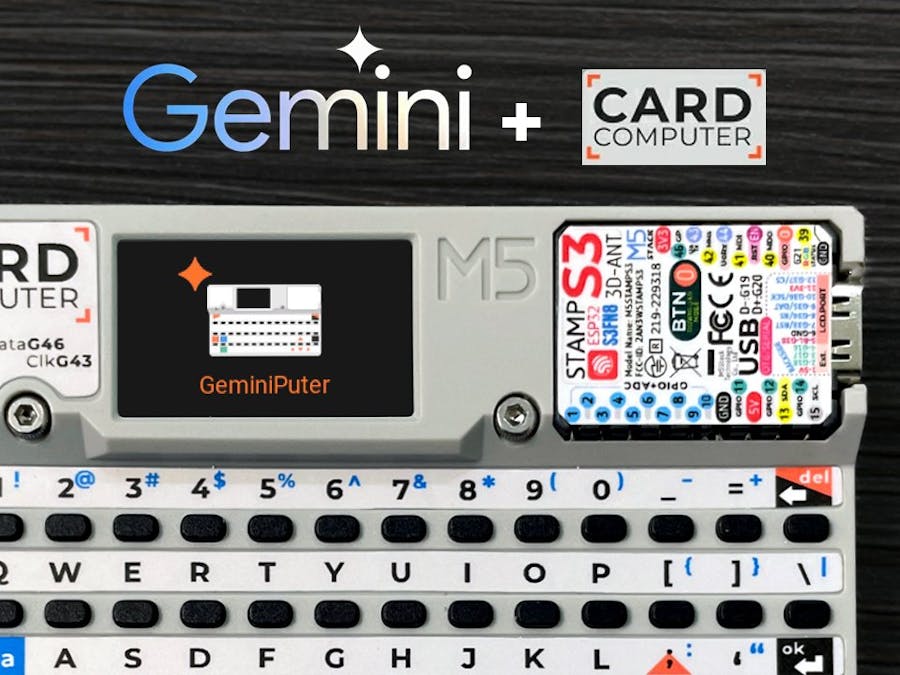 Gemini AI + Cardputer + LVGL