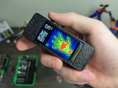 Pocket-Sized Thermal Imager + Infrared Thermometer