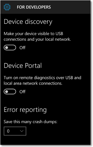 Make your device visible to USB connections