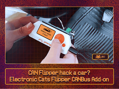 CAN Flipper hack a car?