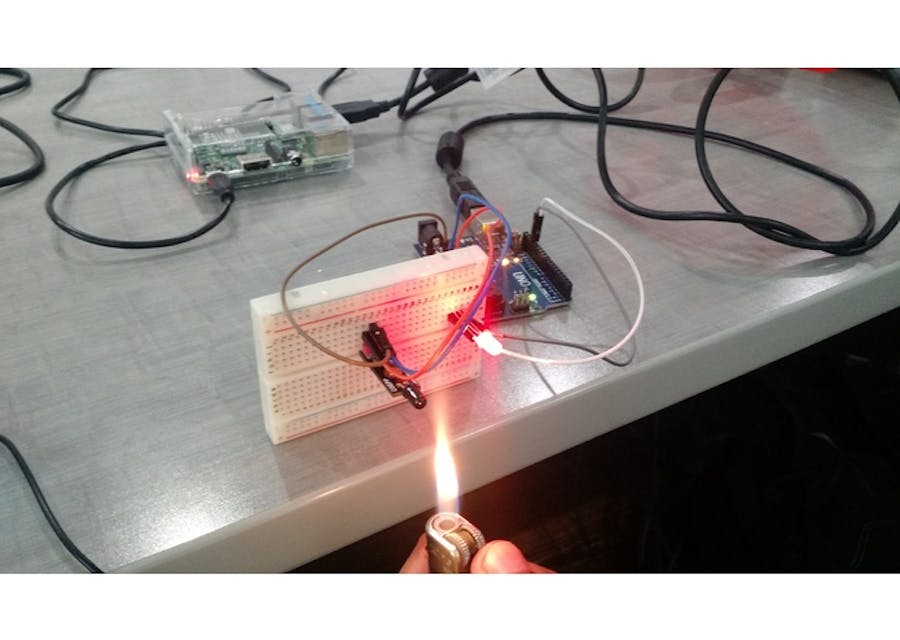 Stove-top Flame Notifier