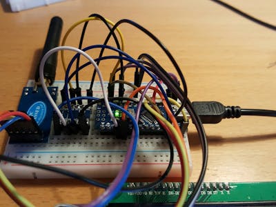 Arduino KNX RF packet sniffer