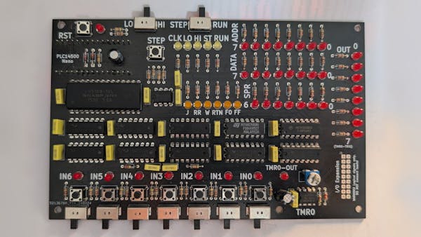 Nicola Cimmino's PCL14500 Nano Is a One-Bit Single-Board Computer Built Atop Motorola's MC14500 ICU