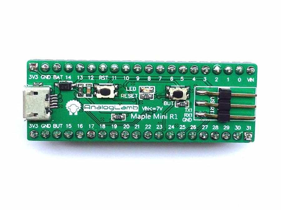 3.6$ STM32duino STM32F103C8 - Maple Mini from AnalogLamb
