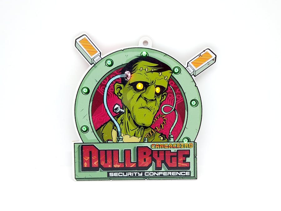 The NullByte Zombie Badge