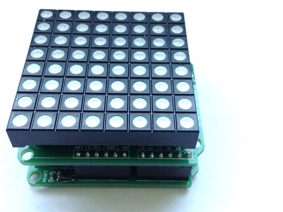 ColorMatrix - A 8x8 RGB LED Matrix for STM32 Maple