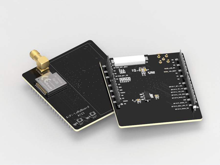 AiPi-UNO-ET485 LoRa Expansion Board - AiPi-LoRaBoard