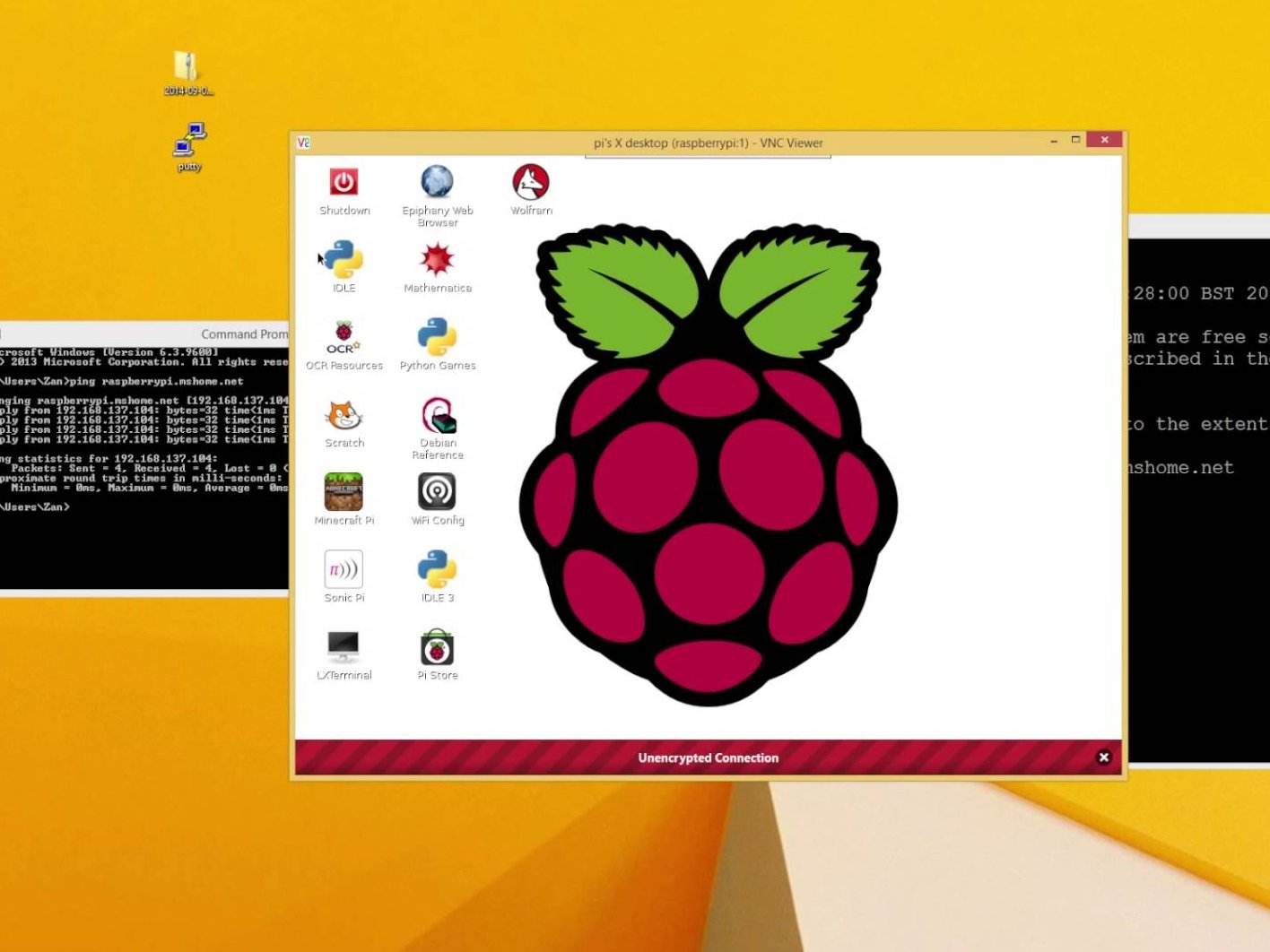 raspberry pi zero install vnc
