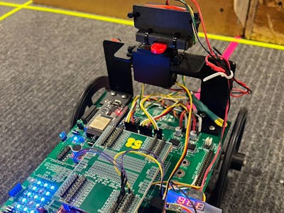 Unmanned Vehicle Mapping with Distance sensor