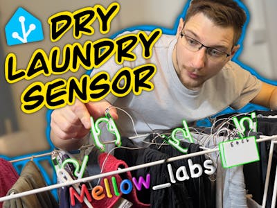 DIY Smart Dry Laundry Sensor