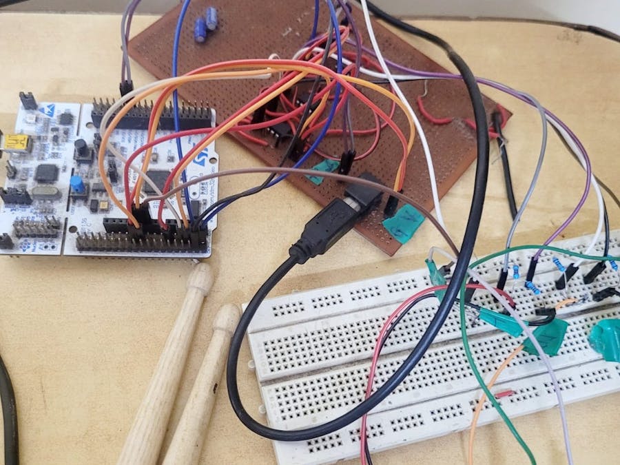 MIDI based OCTOPAD using STM32F401RE