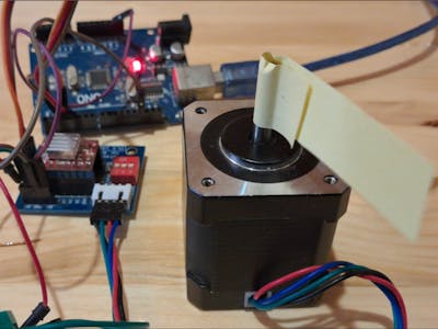 Control Stepper Motor Using EDP Stepper Component - Visuino