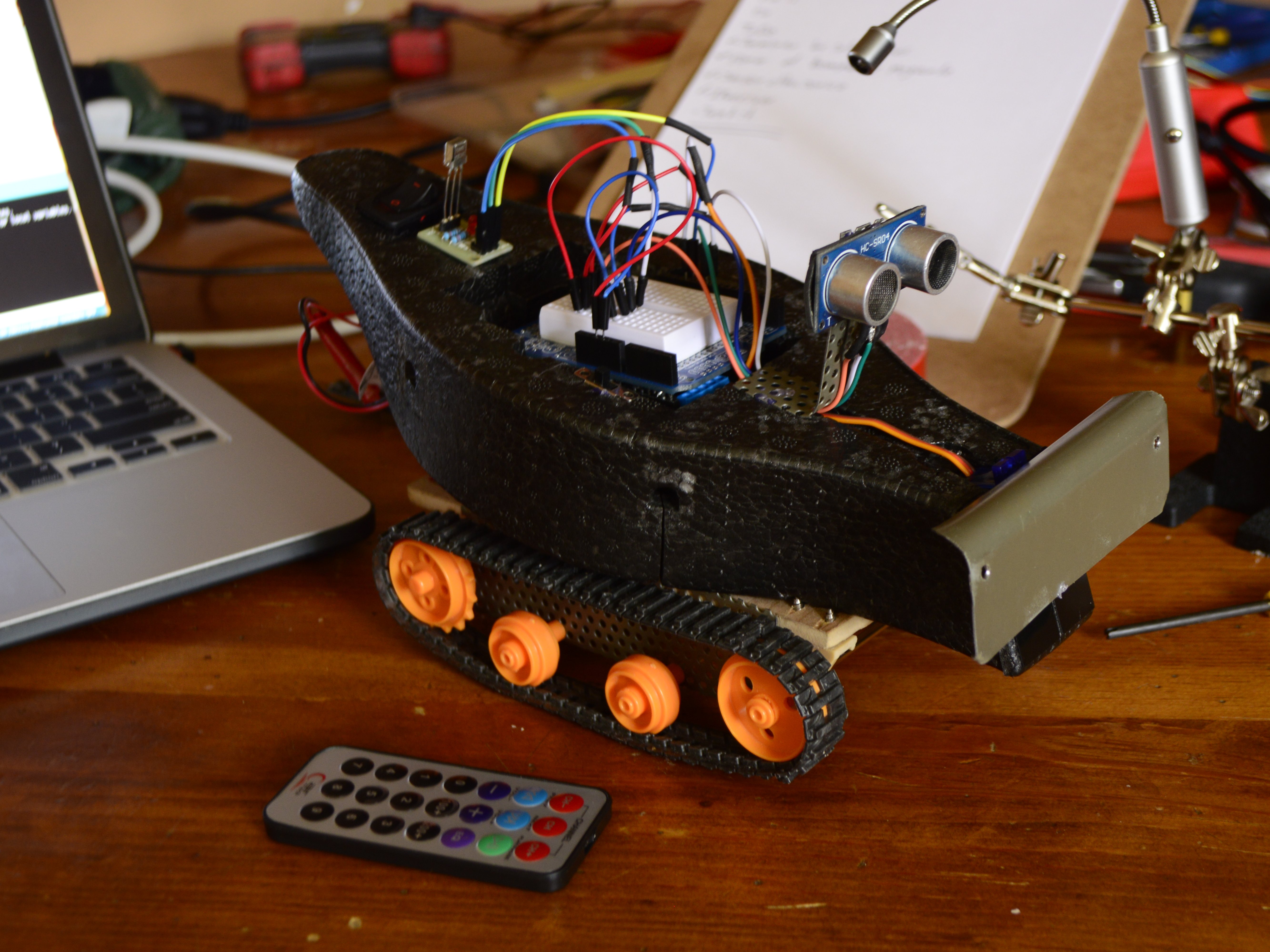 Arduino Obstacle Avoidance Robot - Hackster.io