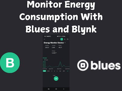 Energy Monitor with Blues Notecard banner