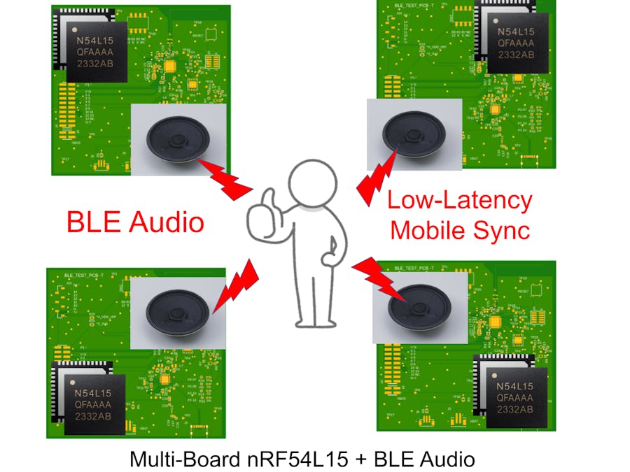 BLE Audio: Low-Latency Mobile Sync with nRF54L15